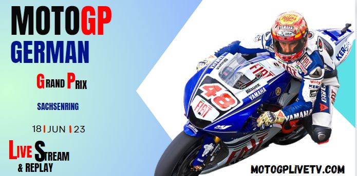 MotoGP German Grand Prix TV Live Stream