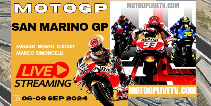 MotoGP SanMarino Grand Prix TV Live Stream