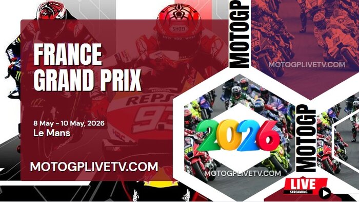 (MotoGP) 2026 France Grand Prix Practice 1 Live Stream