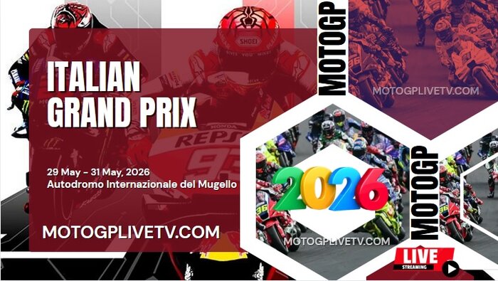 (MotoGP) 2026 Italy Grand Prix Practice 2 Live Stream slider