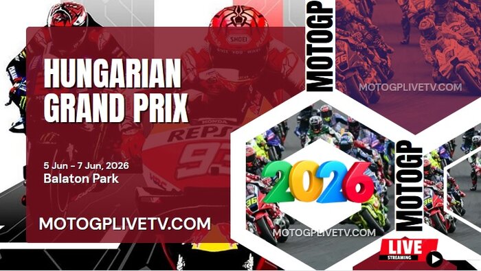 (Moto 2) 2026 Hungary Grand Prix Race Live Stream