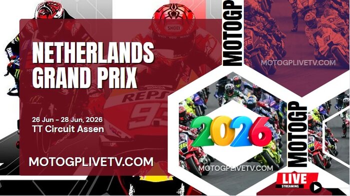 MotoGP Dutch Grand Prix TV Live Stream