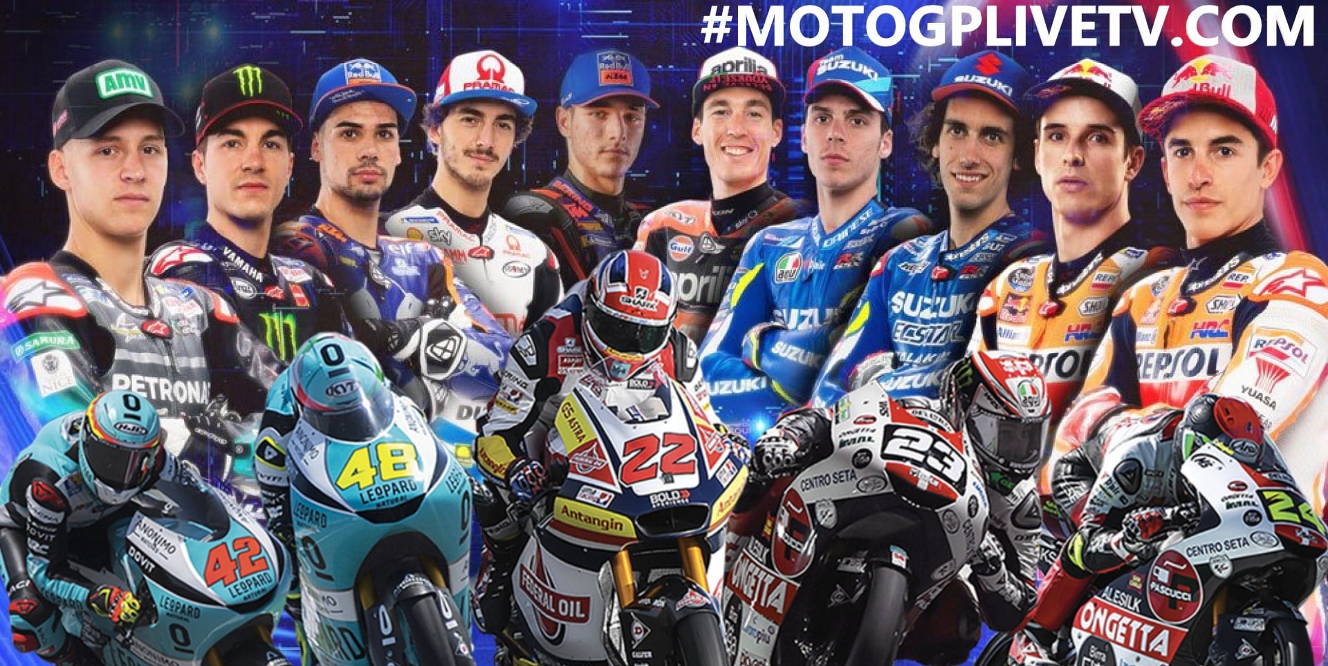 MotoGP Live TV Stream 2024: How To Watch MotoGP slider